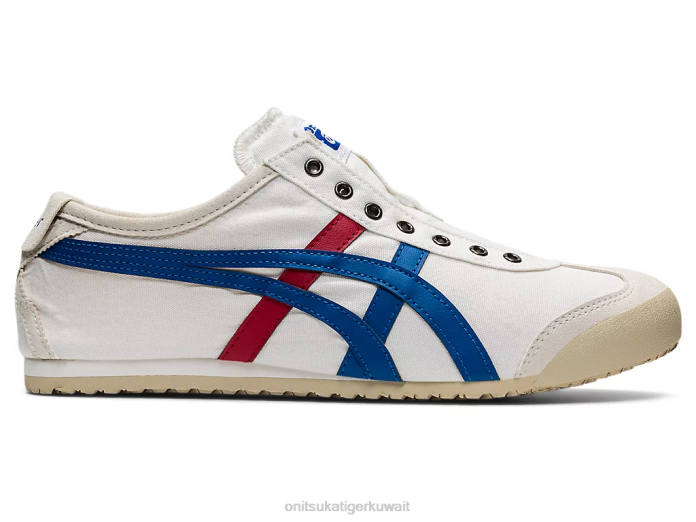 Onitsuka Tiger للجنسين المكسيك 66 سهل الارتداء F20P63 أحذية أبيض / ثلاثي الألوان