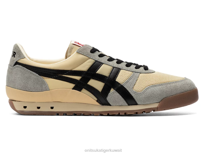 Onitsuka Tiger للجنسين النهائي 81 نانومتر F20P65 أحذية المعجون/أسود